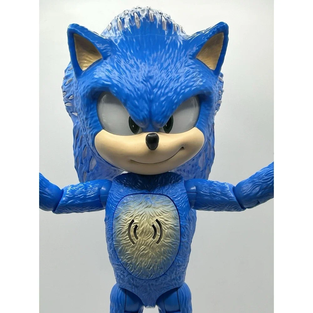 Sonic The Hedgehog 3 Ultimate Talking Sonic 12 Inch Action Figure Light Up Talks - Picture 2 of 8